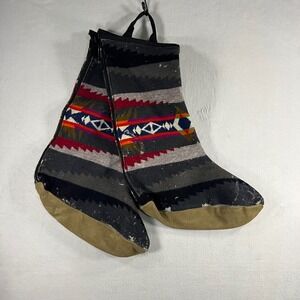Vintage Pendleton High Grade Western‎ Wear Wool Aztec Print Boot Blanket Covers